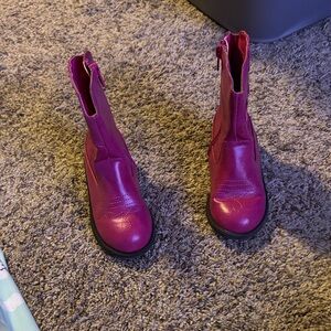 Stylish Pink Girls Boots